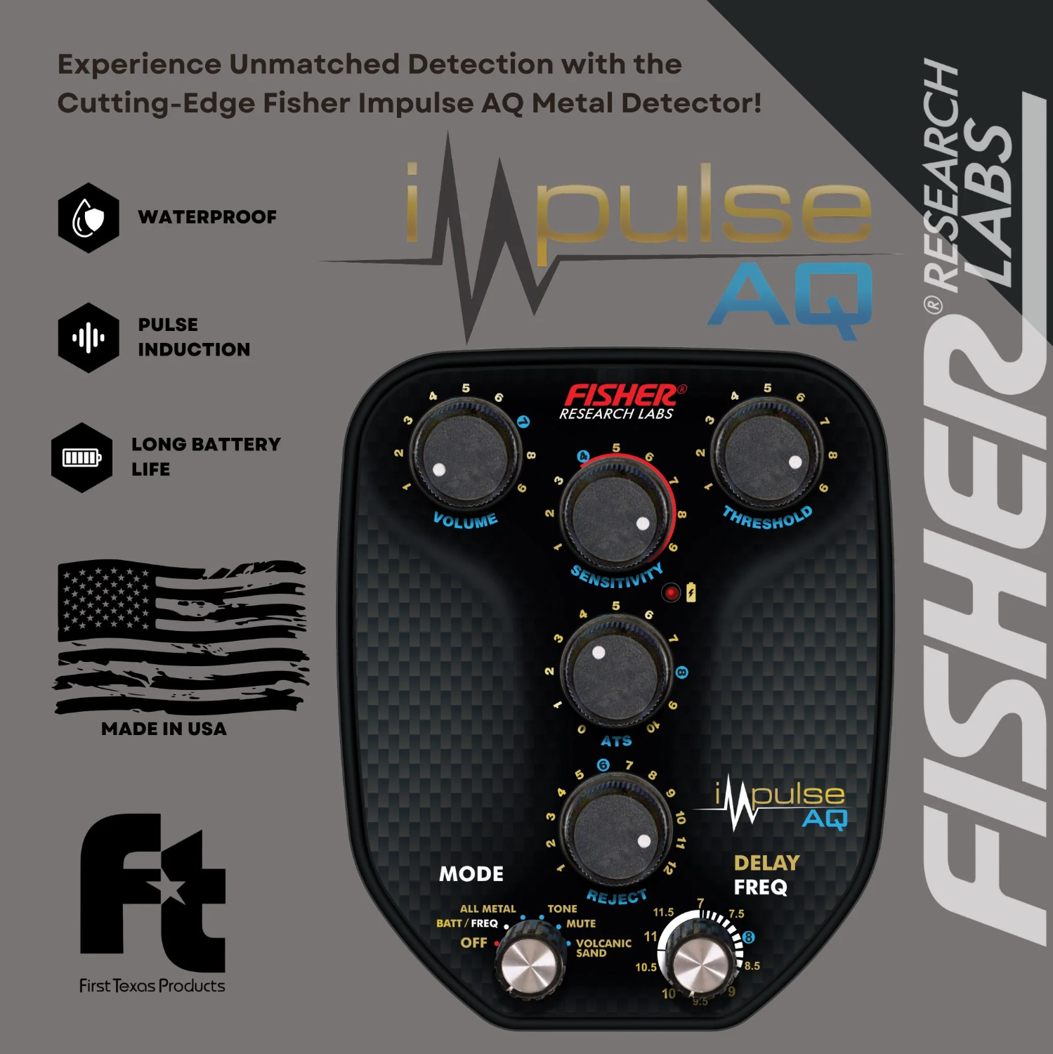 Fisher Impulse AQ Metal Detector
